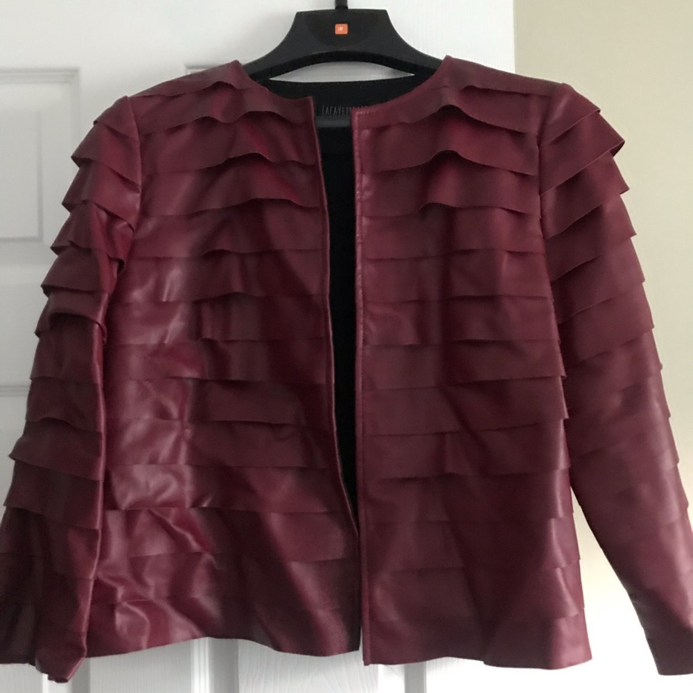 Lafayette 148 Leather Jacket